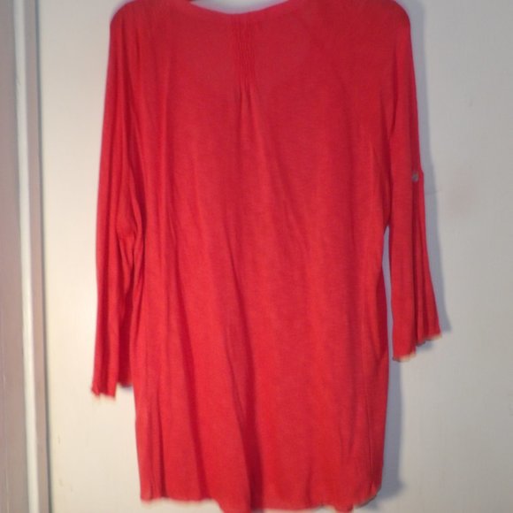 Code Bleu Lightweight Embroidered Button Down Shirt Sz XL - Picture 6 of 7